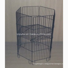 Foldable 6 Sides Wire Dump Bin (PHY343)